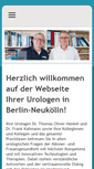 Mobile Screenshot of ihre-urologen.info